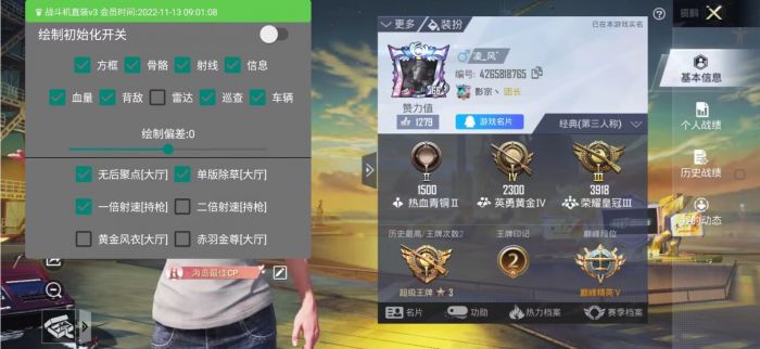 和平精英透视3元挂购买 - 性价比极高的实战辅助